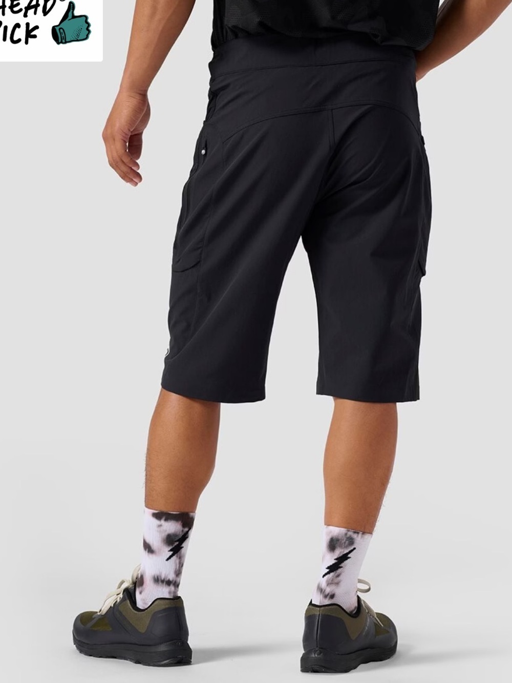 Bnwt! Backcountry Men's Black Empire Performance Bike Shorts Size S - Picture 2 of 14
